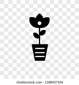 Rose cleanin vector icon isolated on transparent background, Rose cleanin transparency logo concept