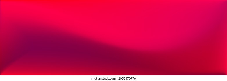 Rose Color Red Original Background. Vibrant Red Modern Design Backdrop. Blood Bright Vivid Wavy Gradient Mesh. Blank Neon Dark Blurred Texture Illustration. Color Bright Wavy Gradient Mesh.
