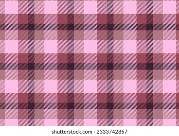 Rose color tone plaid pattern