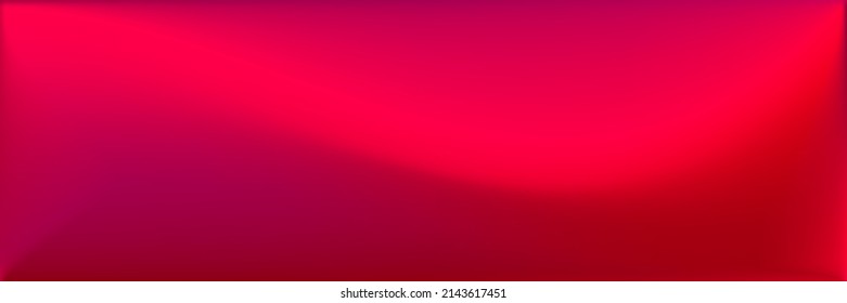 Rose Color Vivid Wavy Gradient Mesh. Blood Vibrant Red Smooth Surface Illustration. Dark Blank Smooth Surface Backdrop. Neon Blank Bright Blurred Background. Rose Vibrant Wavy Gradient Mesh.