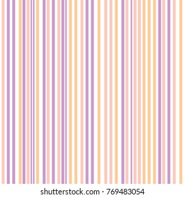 Rose colour vertical striped seamless pattern background. Vector line illustration