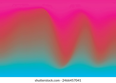 Diseño de fondo degradado con combinación de colores rosa y cian. Tipo de efecto dinámico de color rosa y cian del diseño de fondo de degradado.