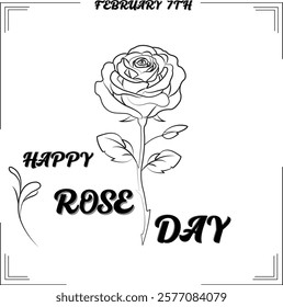 rose day flower rose design