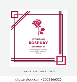 Rose Day Instagram Post Template