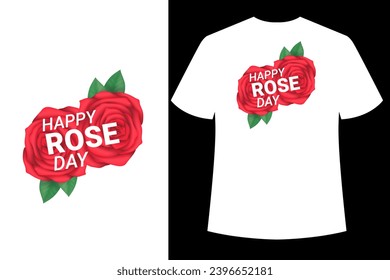 Rose day t shirt design, 7 to 21 February day t-shirt design