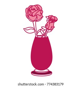 Rose decoration design