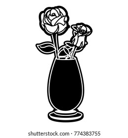 Rose decoration design