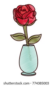 Rose decoration design