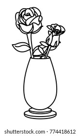 Rose decoration design