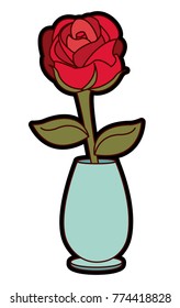 Rose decoration design