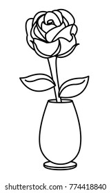 Rose decoration design