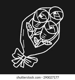 rose doodle