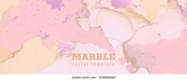 Rose Elegant Background. Liquid Marble Paper. Graphic Pastel Paint. Fluid Invitation. Pink Elegant Background. Watercolour Grunge Pattern. Art Stain. Luxury Card. Chic Elegant Background.