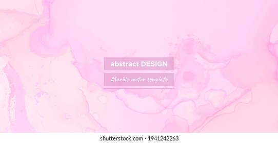 Rose eleganter Hintergrund. Flüssiger Marmorstein. Vintage Modern Paint. Kunsteinladung. Chic Eleganter Hintergrund. Aquarellfarbenvorlage. Flüssigkeitsbanner. Pastellwand. rosafarbener eleganter Hintergrund.