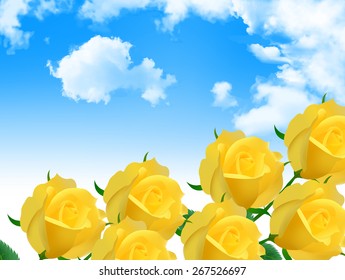 Rose Father's Day background