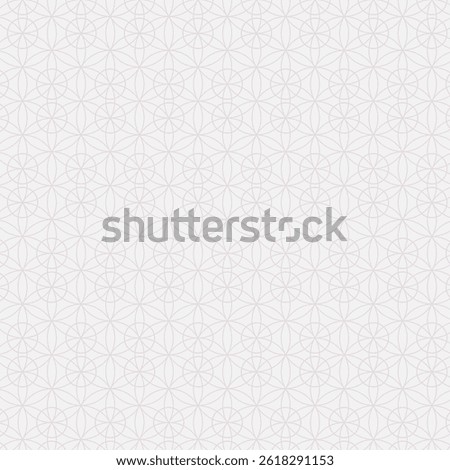Rose Floral Circle Shape Elegant Pattern Background