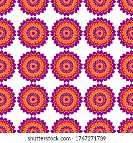 Rose floral tile seamless pattern vector graphic design. Abstract garden flower illustration. Flourish wallpaper stencil. Beautiful summer fabric fashion print. Rustic tile seamless pattern.