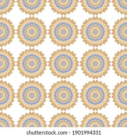 Rose floral tile seamless pattern vector graphic design. Abstract garden flower illustration. Flourish tile stencil. Modern summer fabric fashion print. Rustic tile seamless pattern.