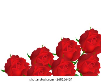  Rose flower background