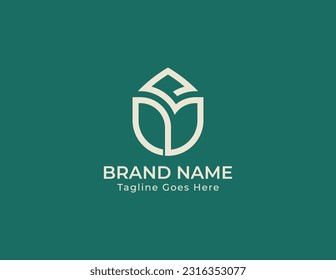 Rose Flower Floral Logo Concept icon symbol sign Element Design. Cosmetics, Jewellery, Jewelry, Beauty, Health Care, Beauty salon, Boutique, Spa, Tulip Logotype. Vector illustration template