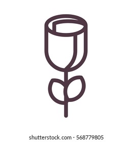 Rose Flower Icon