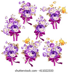 Rose flower illustration,