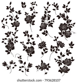 Rose flower illustration,
I made a beautiful rose a painting,
