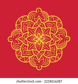 Rose Flower illustration Monoline Vector Logo, Beauty Flora vintage badge, creative emblem Design For Tshirt
