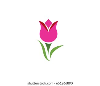 Rose Flower Logo