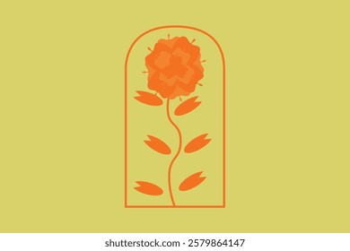 Rose flower logo without text suitable for boutique, beauty, florist, etc. has a warm and beautiful feel like a rose which is very beautiful and enchanting, minimalist and elegant
