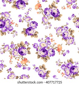 Rose flower pattern,