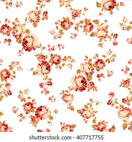 Rose flower pattern,