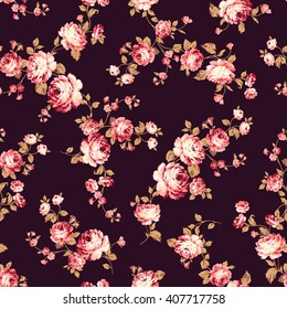 Rose flower pattern,