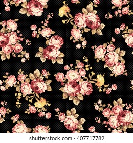 Rose Flower Pattern,