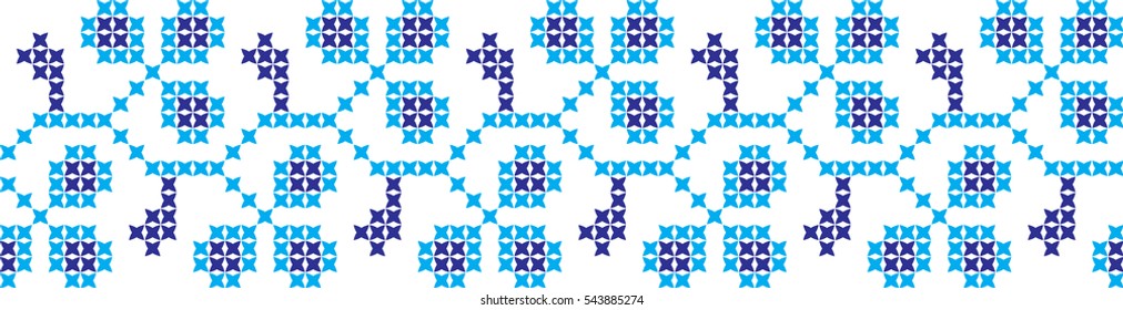 rose flower pattern embroidered cross-stitch pattern