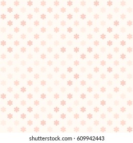 Rose flower pattern. Seamless vector