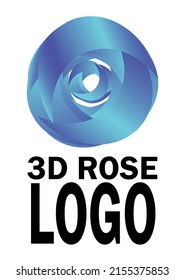 El símbolo de la flor de rosa es adecuado para logotipos de belleza, salud, clínicas, salones, boutiques, terapia de masaje
