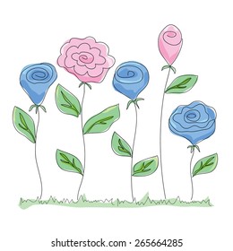 rose flowers