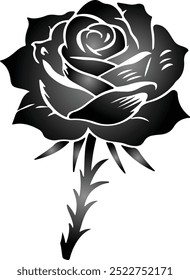 Bloque de Vector de flores de rosa y blanco 2024