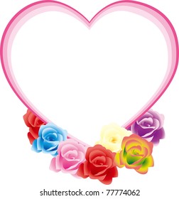 rose frame