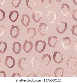 Rose gold. Abstract elegant background with metallic effect. Imitation of the foil texture. Vector illustration