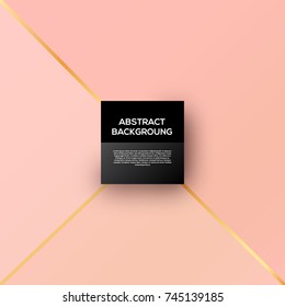 rose gold background. Stock vector eps 10