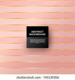 rose gold background. Stock vector eps 10