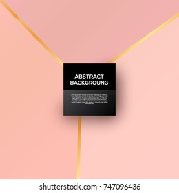 rose gold background. Stock vector eps 10