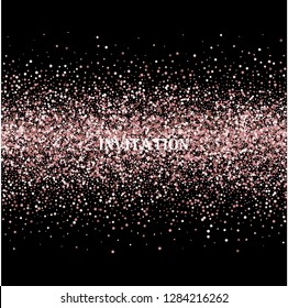 1,198 Rose gold glitter falling Images, Stock Photos & Vectors ...