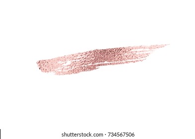Rose Gold Foil Brush Strokes Clip Art Gold Paint Blot Isolated Gold Ink  Patch Metallic Golden Texture Design Element For Greeting Cards And Labels  Abstract Background High-Res Vector Graphic - Getty Images