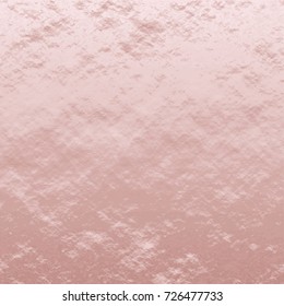 Rose Gold Foil Leaf Vector Texture. Shiny Distressed Pink Gold Metallic  Background. Top Lighted.  
