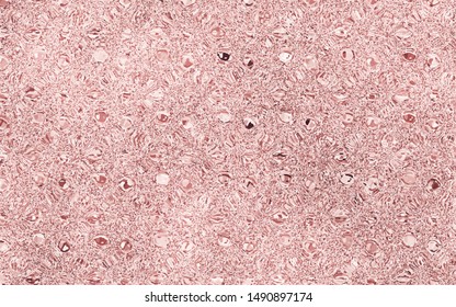 Rose gold foil texture background. Gold pink surface sparkle glossy backdrop. can be used wall paper decoration element. - Vector