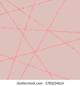 Fondo de diseño de polos bajos de la lupa de oro rosa