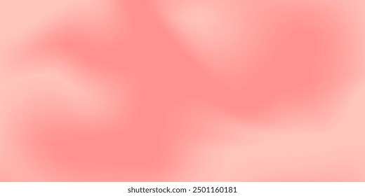 Rose gold gradient background for wide web header, banner design. Abstract smooth luxury gradient background, web poster. Vector EPS